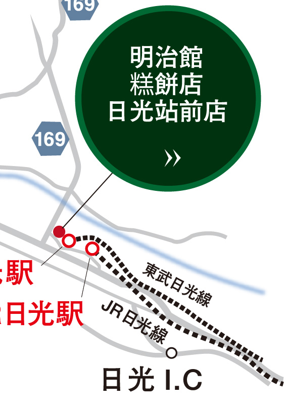 map of cafe meiji-no-yakata